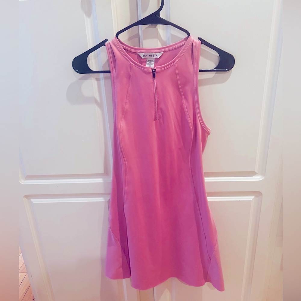 Athleta Tennis Dress, pink, size XXS, very good condition